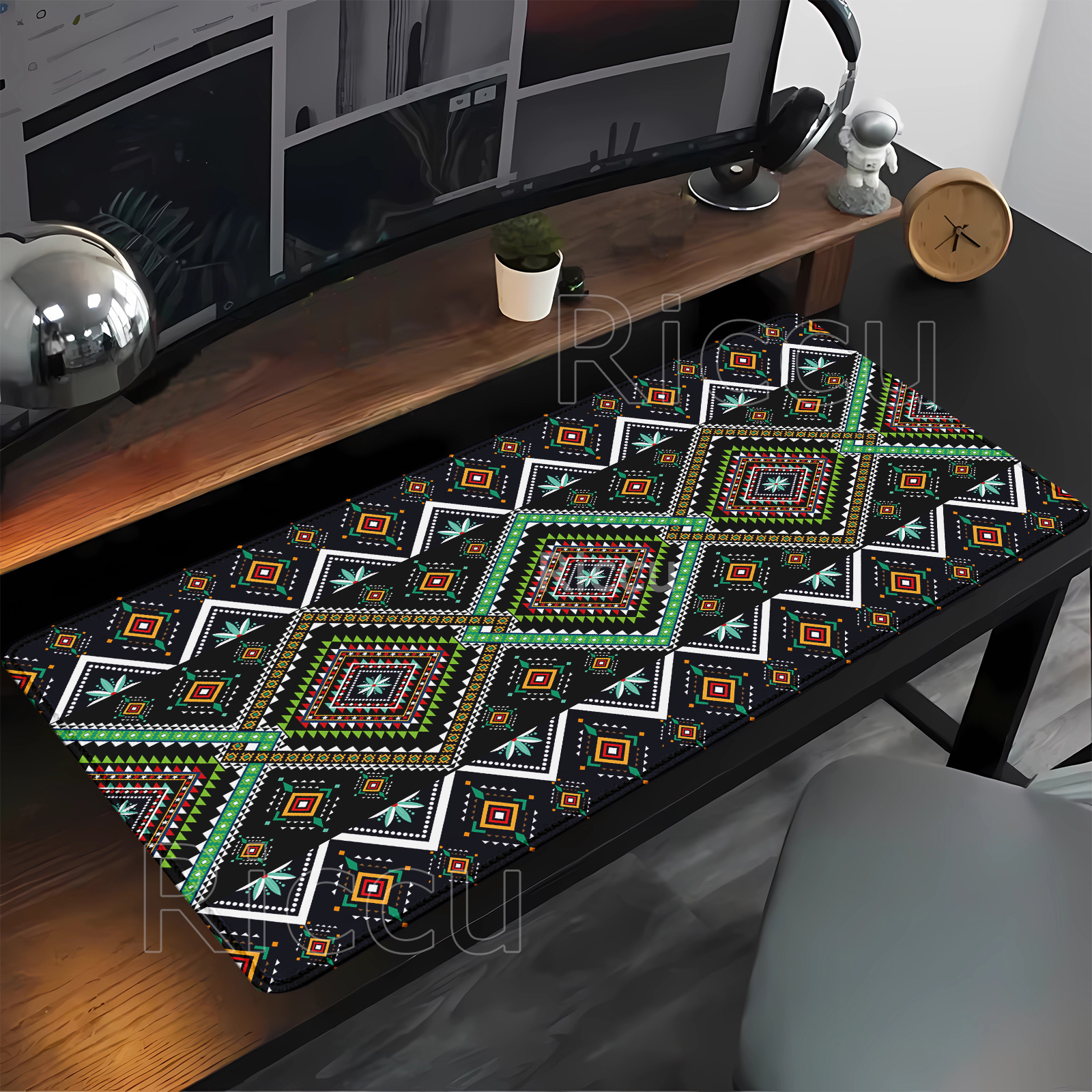 Mouse Gaming Retro - Persian Mysterious Retro pattern Mouse Pad