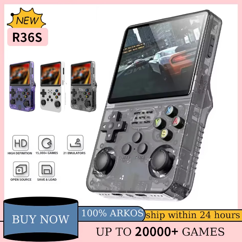 Retro Gaming Images - R36S Retro Handheld Game Console Original