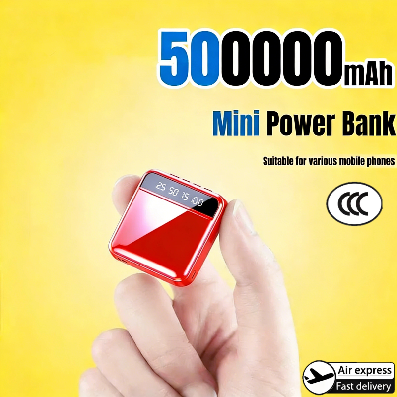 Retro Gaming Power Bank - 500000mAh Ultra Fast Charging Power Display