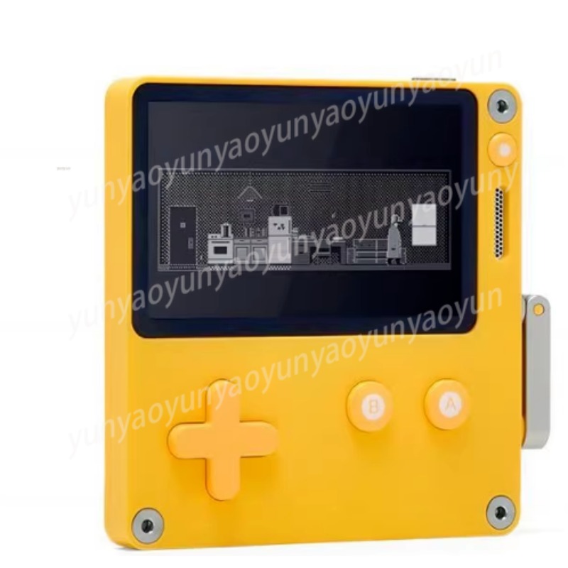Retro Gaming Portable - Creative Hand Crank Retro Game Console