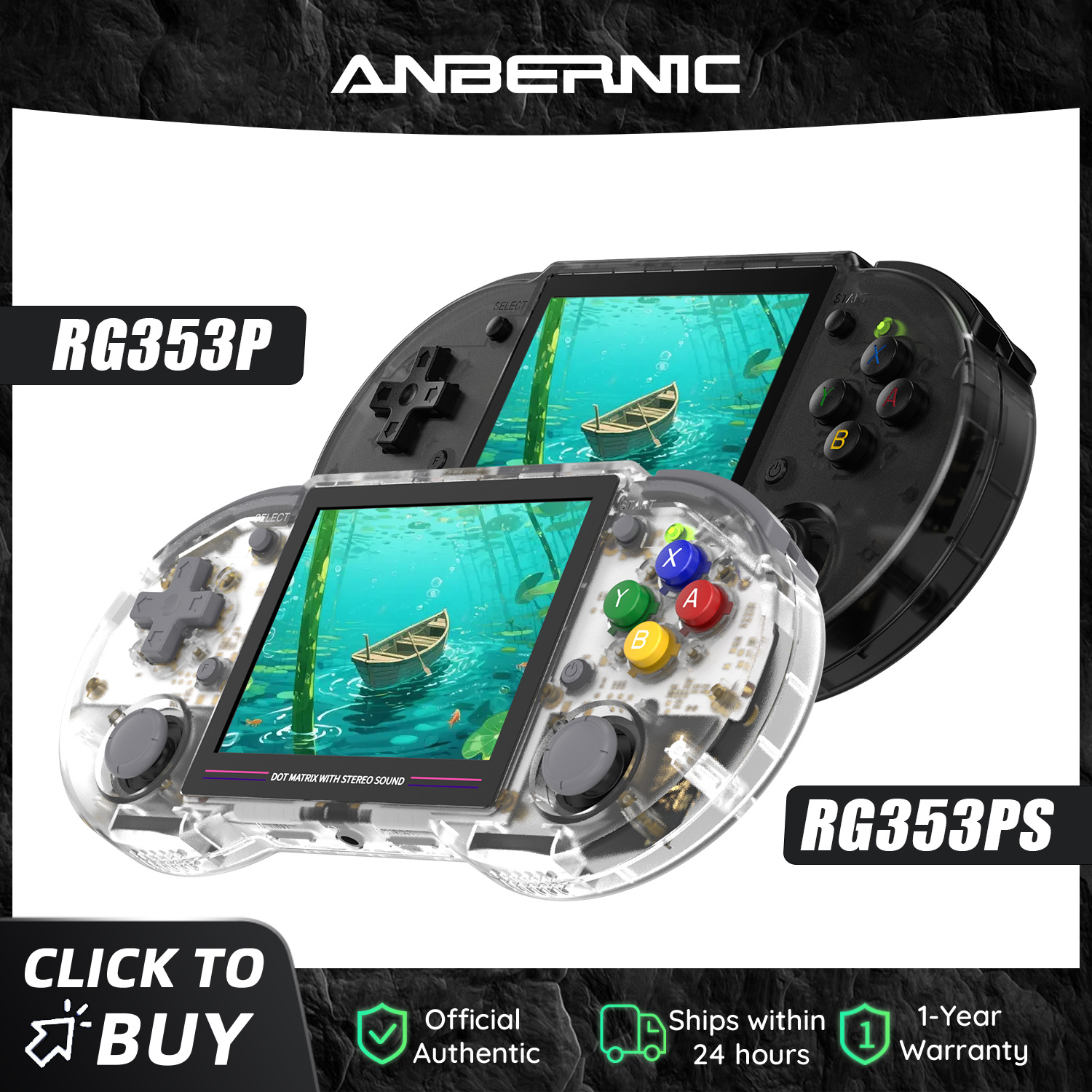 Retro Gaming La - Anbernic RG353P RG353PS 64 Bit Retro
