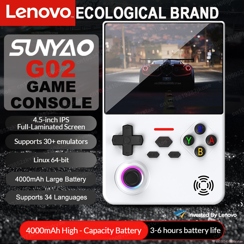 Retro Gaming Images - Lenovo Ecological Brand SUNYAO G02 Handheld