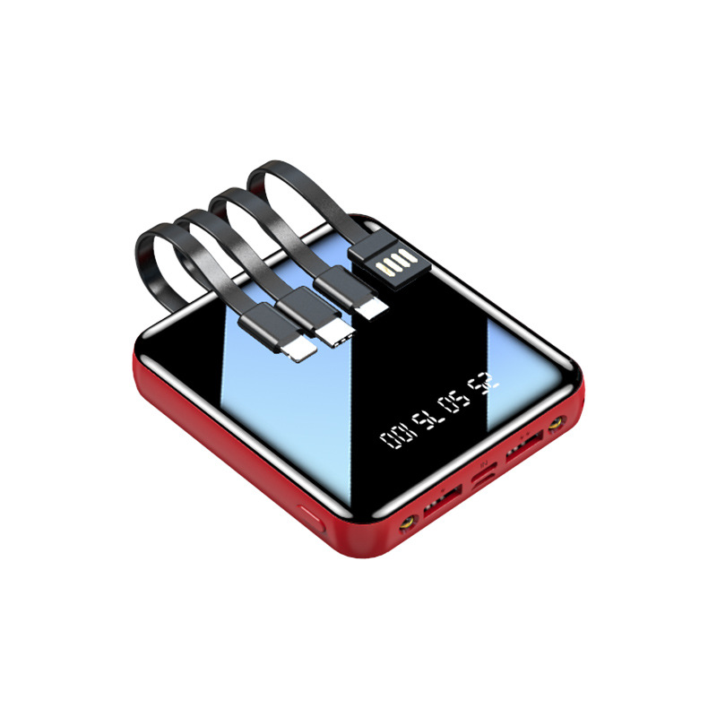 Retro Gaming Power Bank - 20000mAh Portable Mini Power Bank Mirror