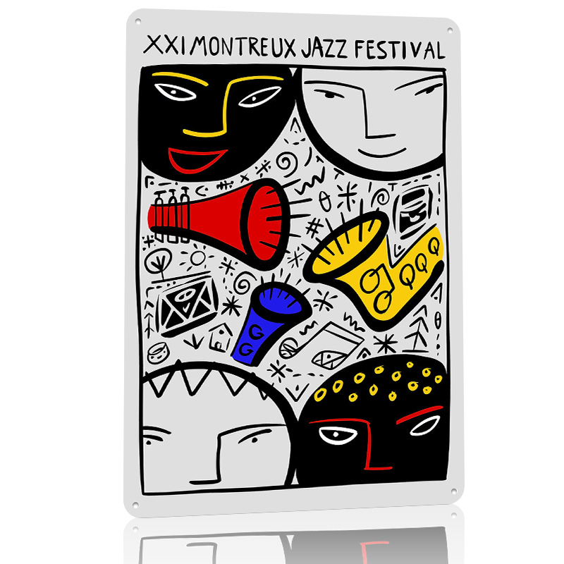 Montreux Jazz Festival Tinplat – Retro Gaming Festival Bewertung und Preis