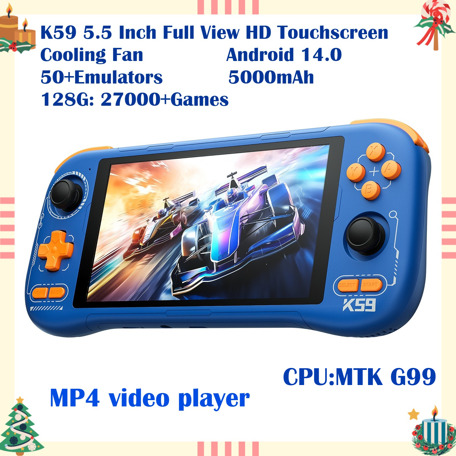K59 Pro Android 14 Handheld Ga – Retro Gaming La Bewertung und Preis