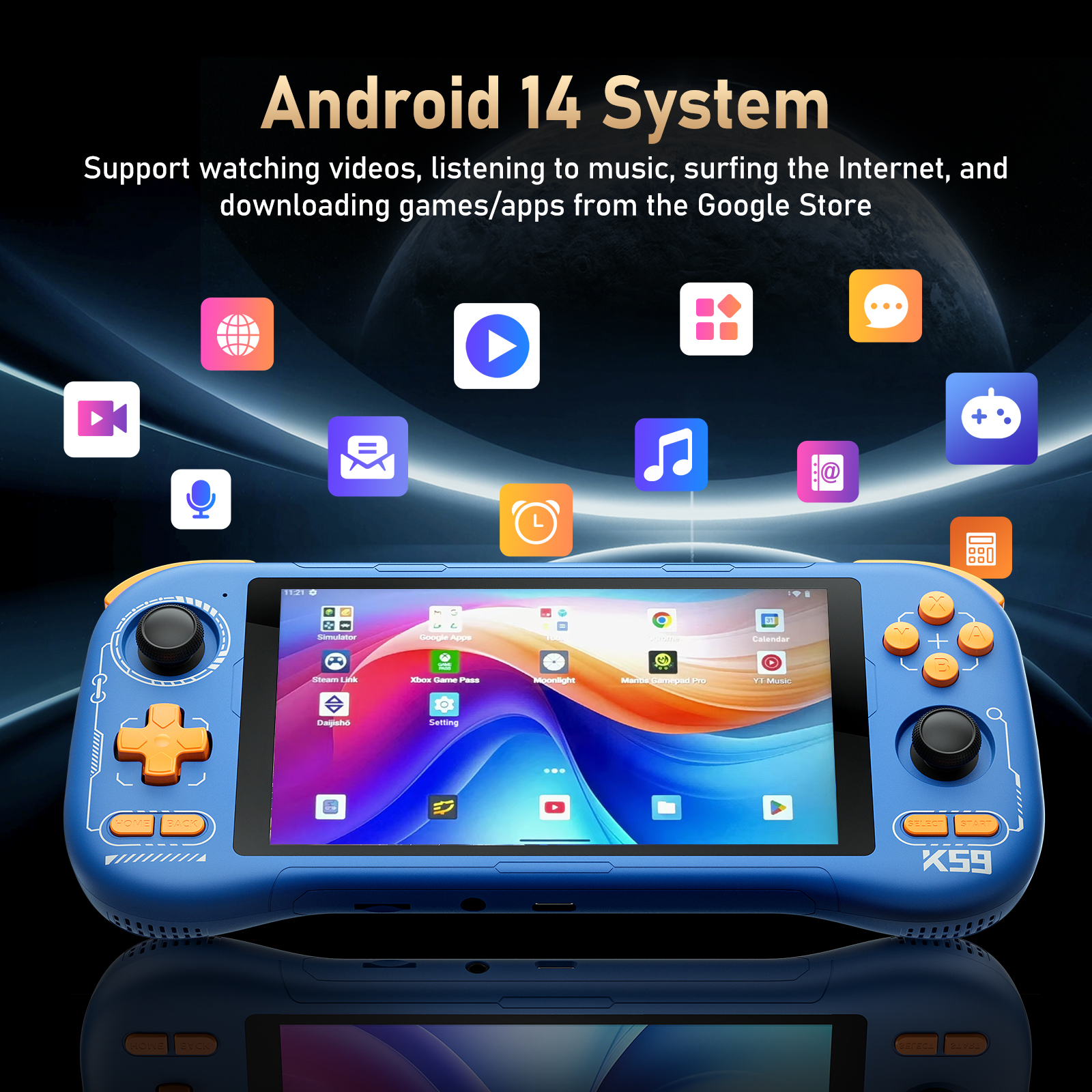 K59 Pro Android 14 Handheld Ga – Retro Gaming La Bewertung und Preis