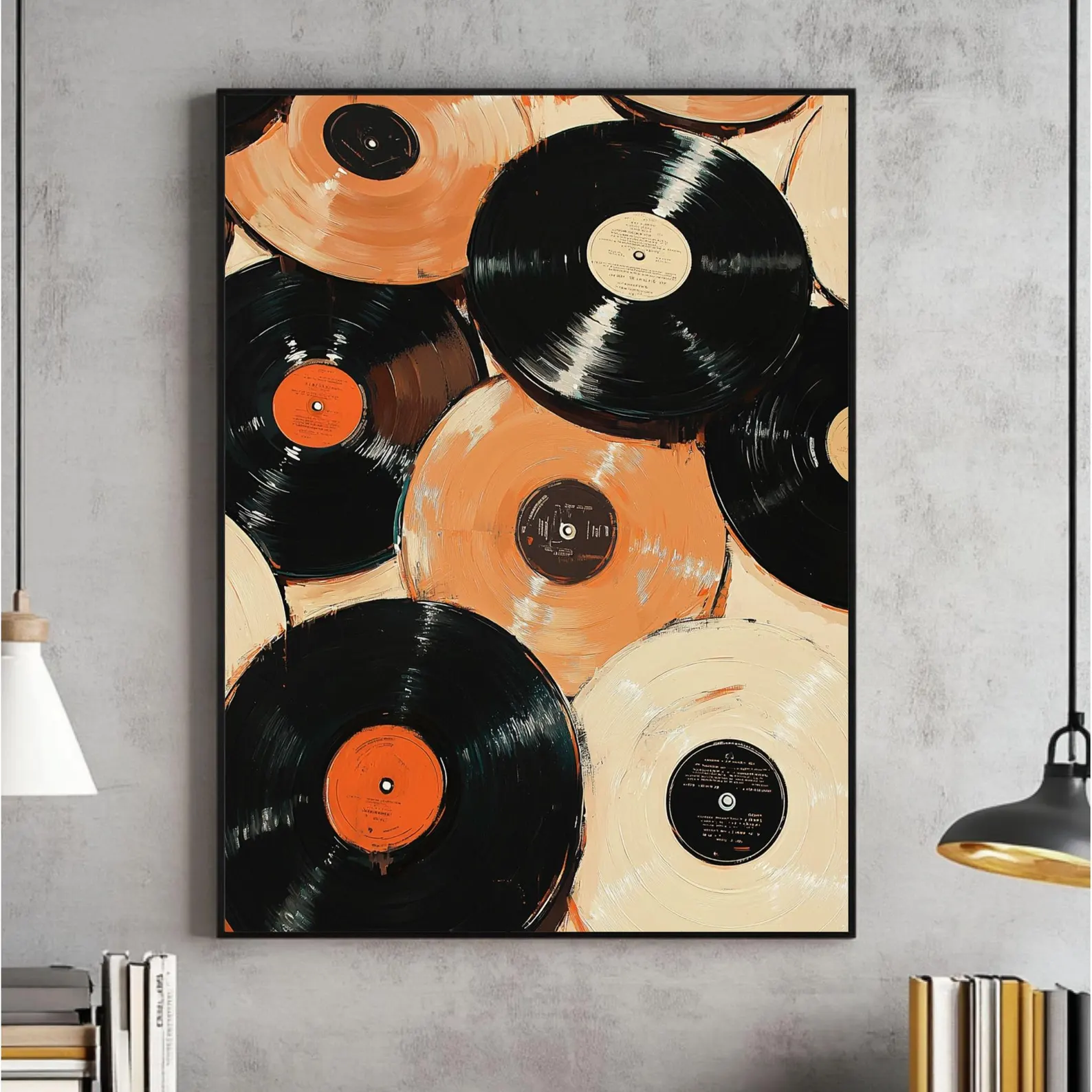 Vintage Record Eclectic Wall A – Retro Gaming Pictures Bewertung und Preis