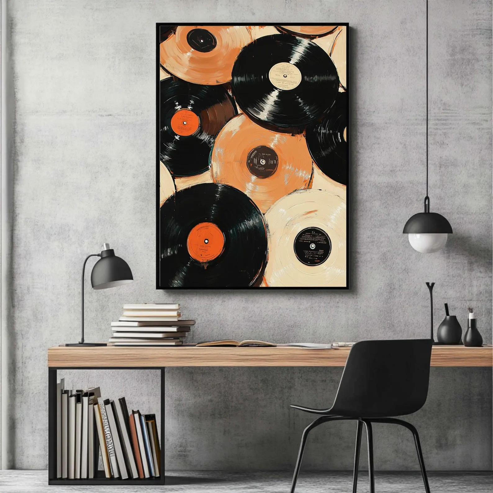 Vintage Record Eclectic Wall A – Retro Gaming Pictures Bewertung und Preis