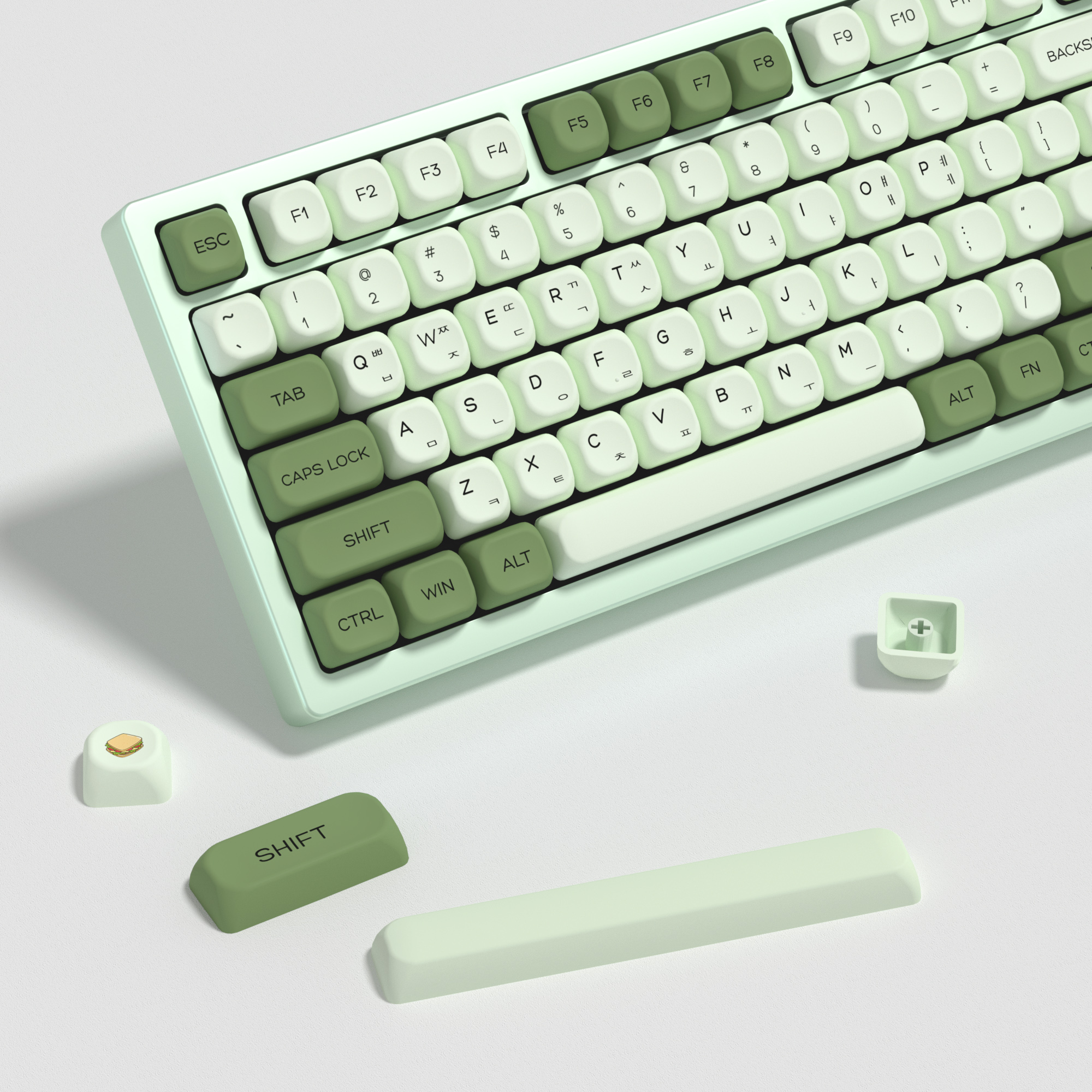 KBDiy Matcha Korean Keycap Gre – Retro Gaming Laptop Bewertung und Preis