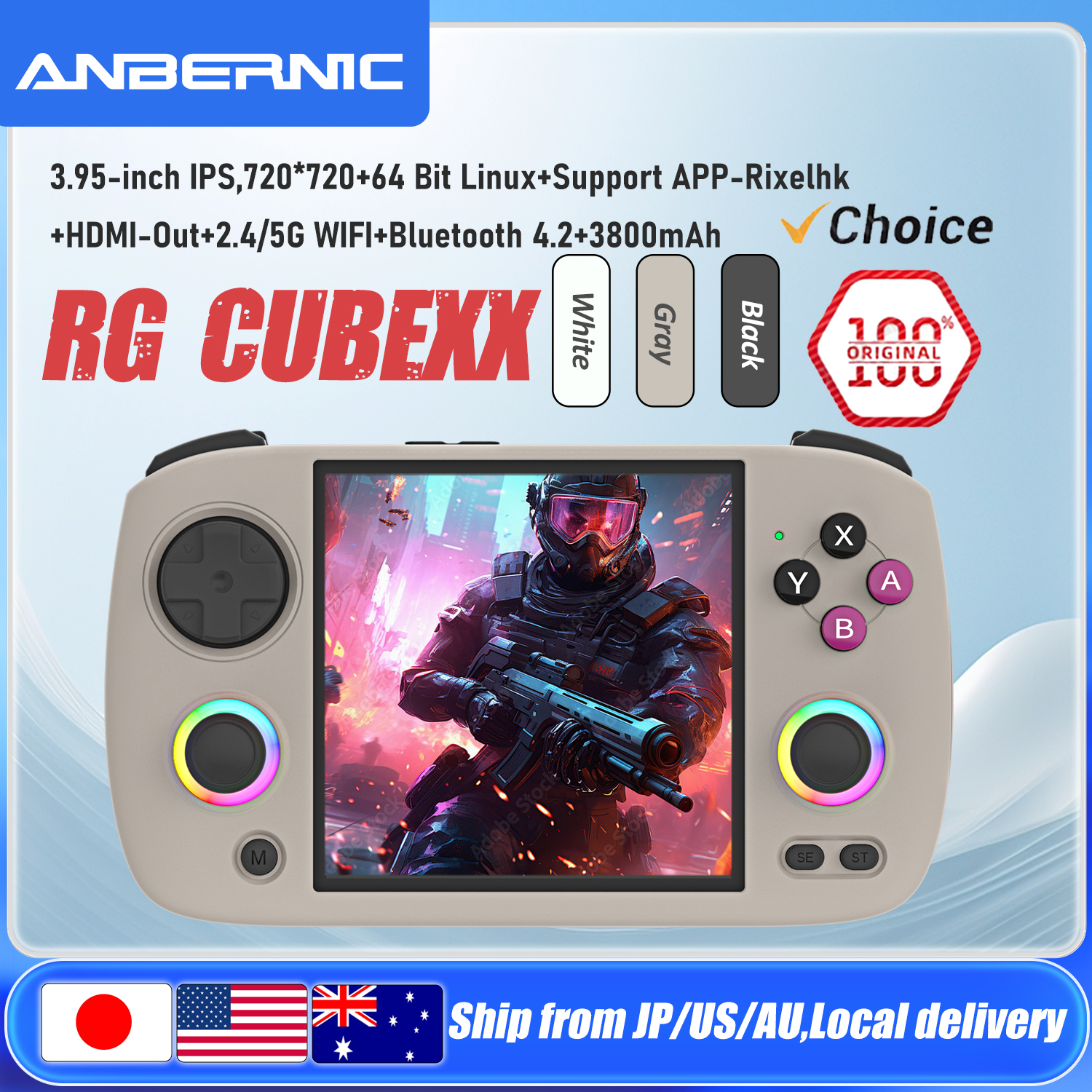 ANBERNIC RG CubeXX Handheld Ga – Retro Gaming La Bewertung und Preis
