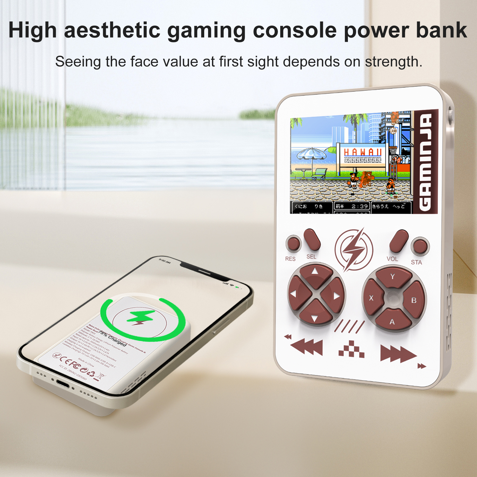 GAMINJA PB05 Retro Gaming Cons – Retro Gaming Power Bank Bewertung und Preis
