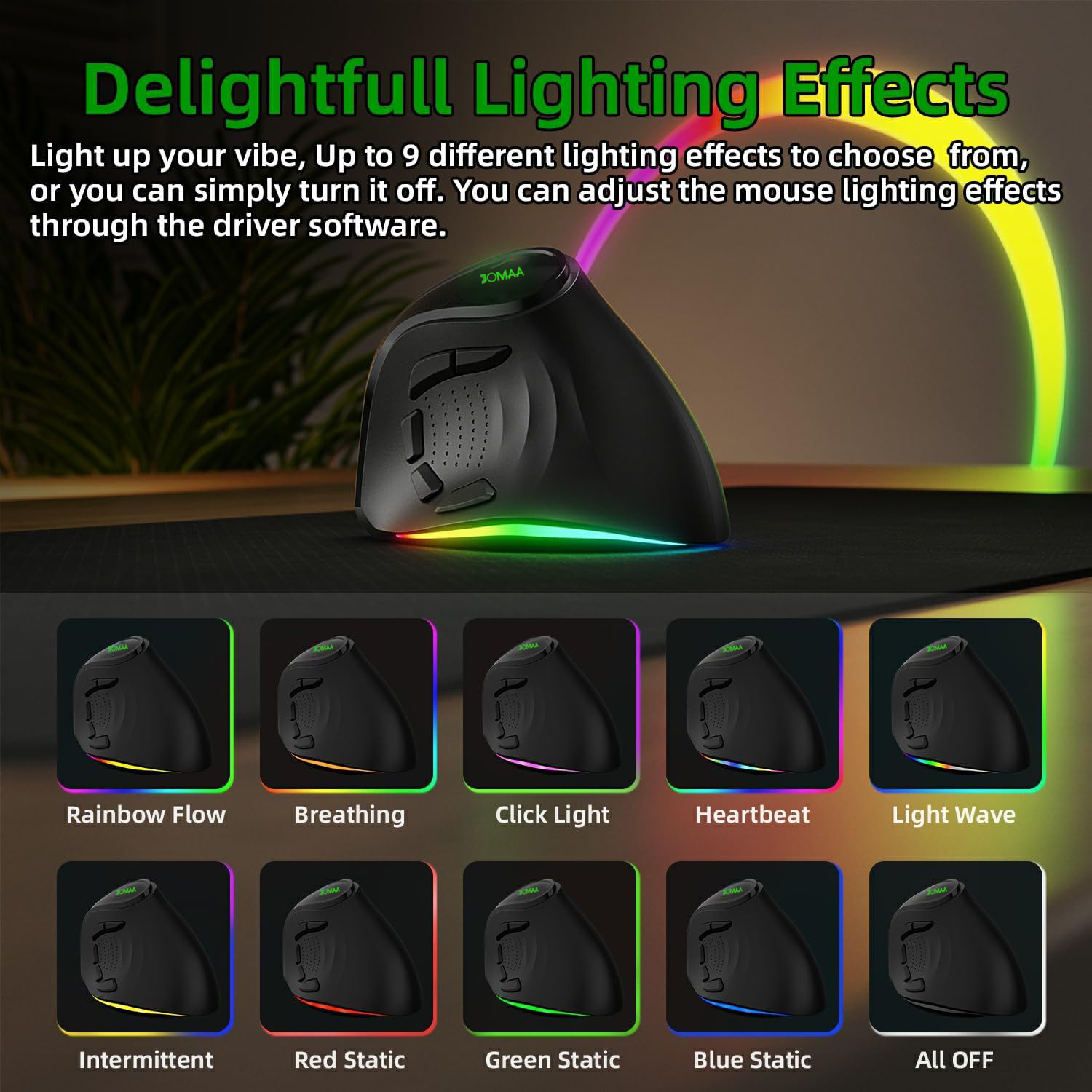 2.4G Dual Modes Ergonomic Vert – Mouse Gaming Retro Bewertung und Preis
