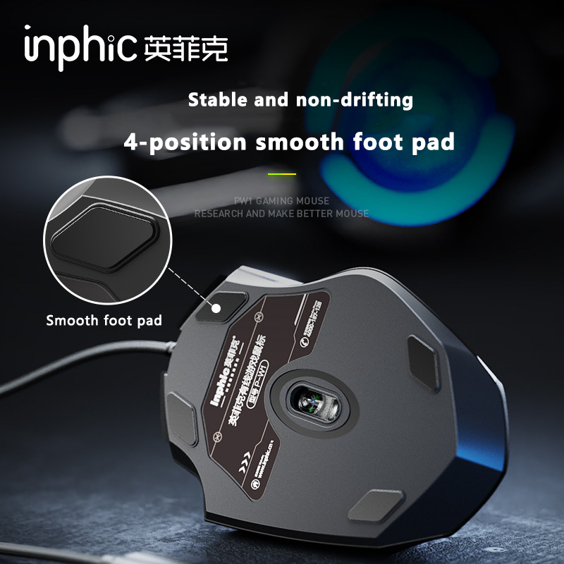 Inphic W1 Wired Mouse Esports  – Mouse Gaming Retro Bewertung und Preis