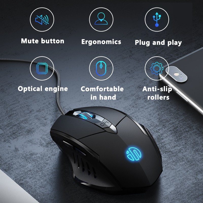 Inphic W1 Wired Mouse Esports  – Mouse Gaming Retro Bewertung und Preis