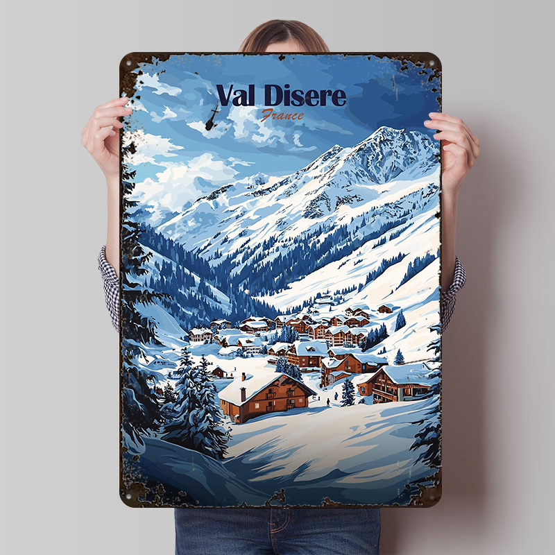 Val Disere France Poster Custo – Retro Gaming France Bewertung und Preis