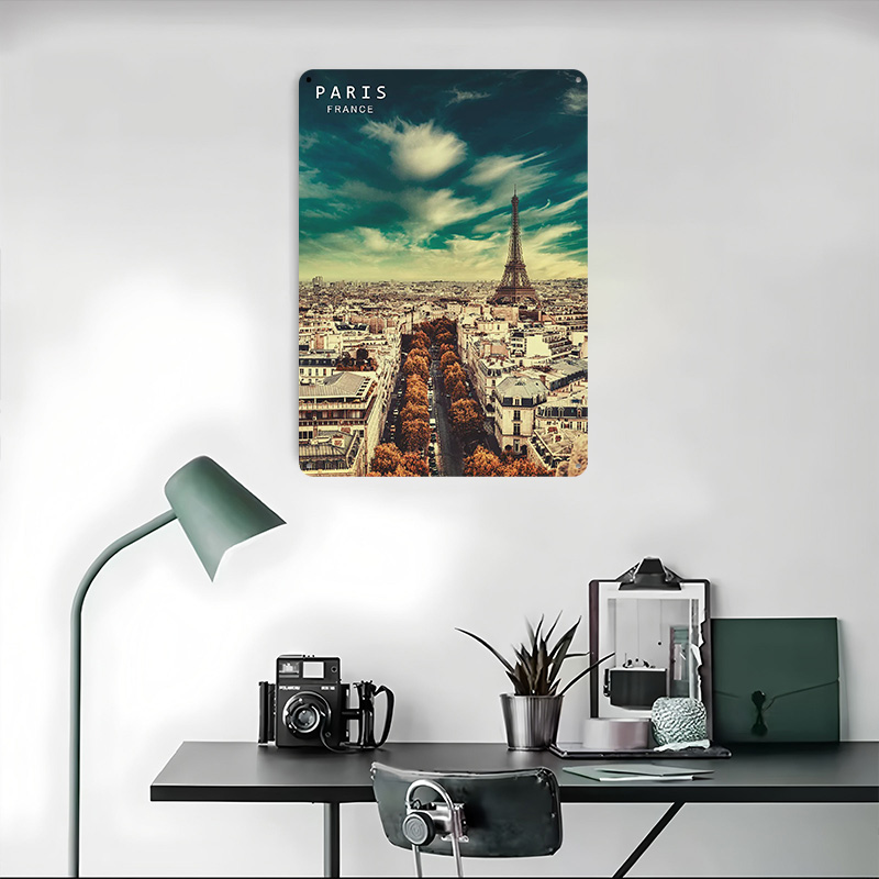 Paris France Metal Poster Wall – Retro Gaming France Bewertung und Preis