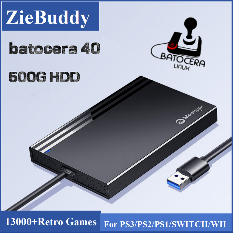 ZieBuddy Batocera 40 Linux 500 – Retro Gaming Play Zone Bewertung und Preis