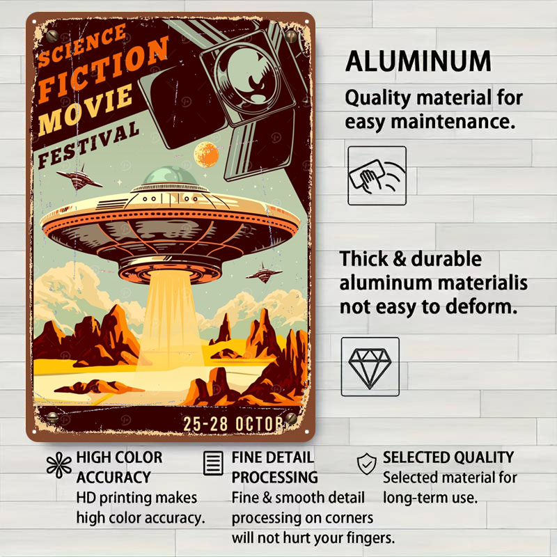 Sci-Fi Movie Festival Poster M – Retro Gaming Festival Bewertung und Preis