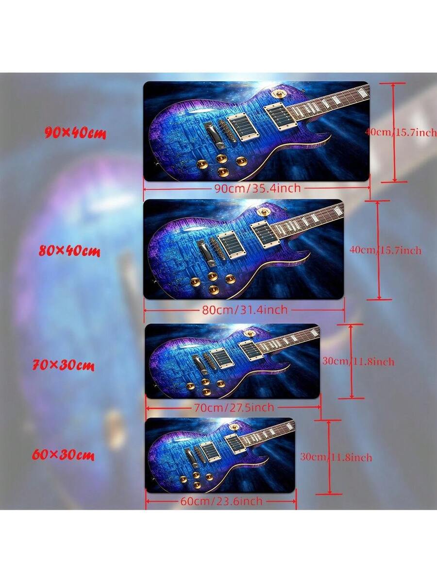 Retro Blue Guitar Design Mouse – Retro Gaming Laptop Bewertung und Preis