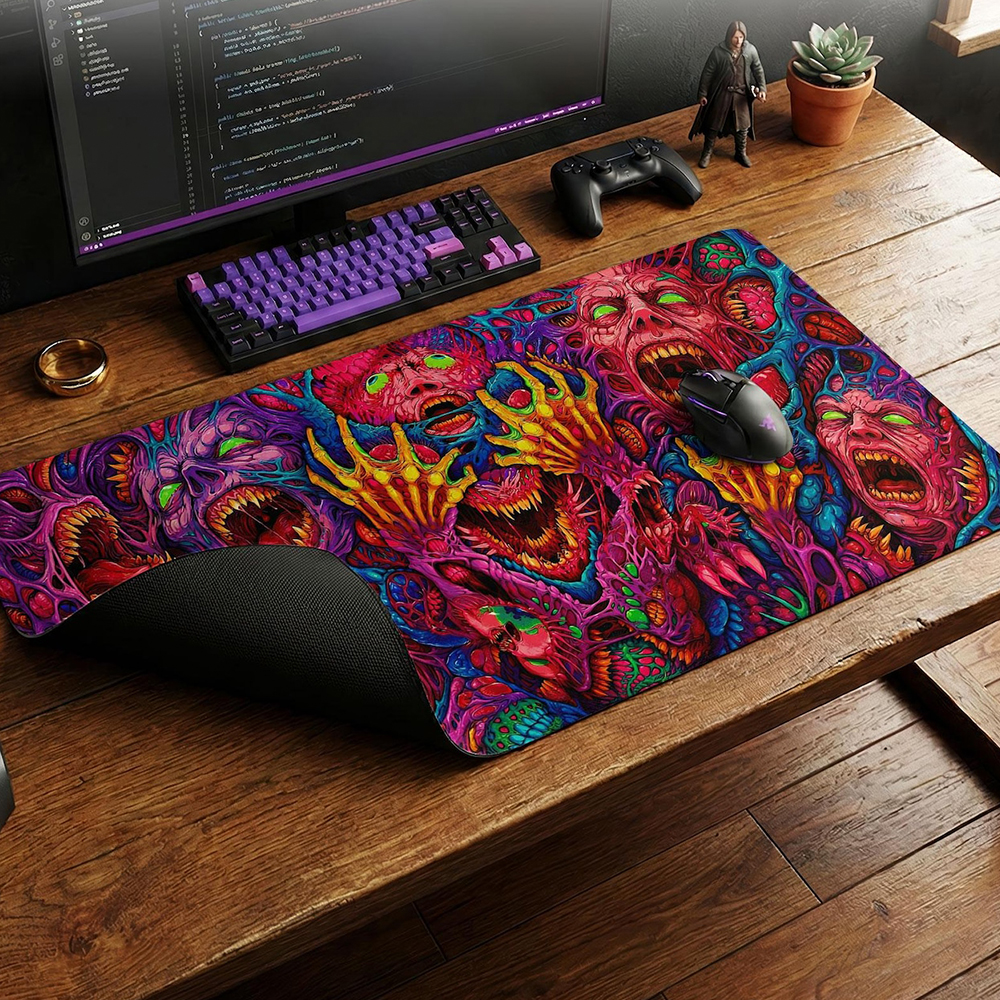 Japan Red Mouse Pad Neon Gore  – Mouse Gaming Retro Bewertung und Preis