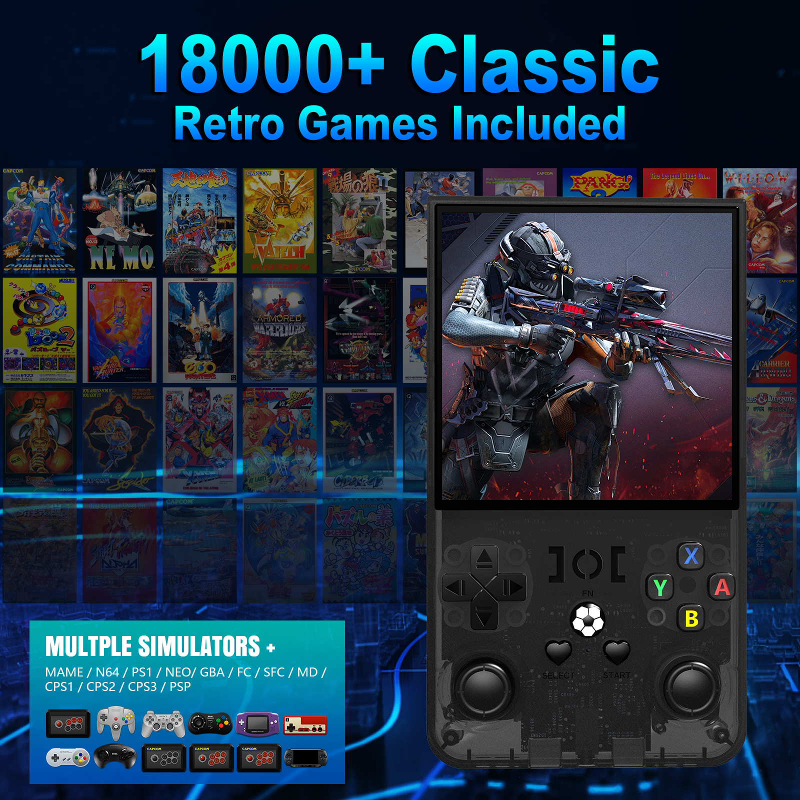 Open Source R36MAX Portable Vi – Retro Gaming Images Bewertung und Preis