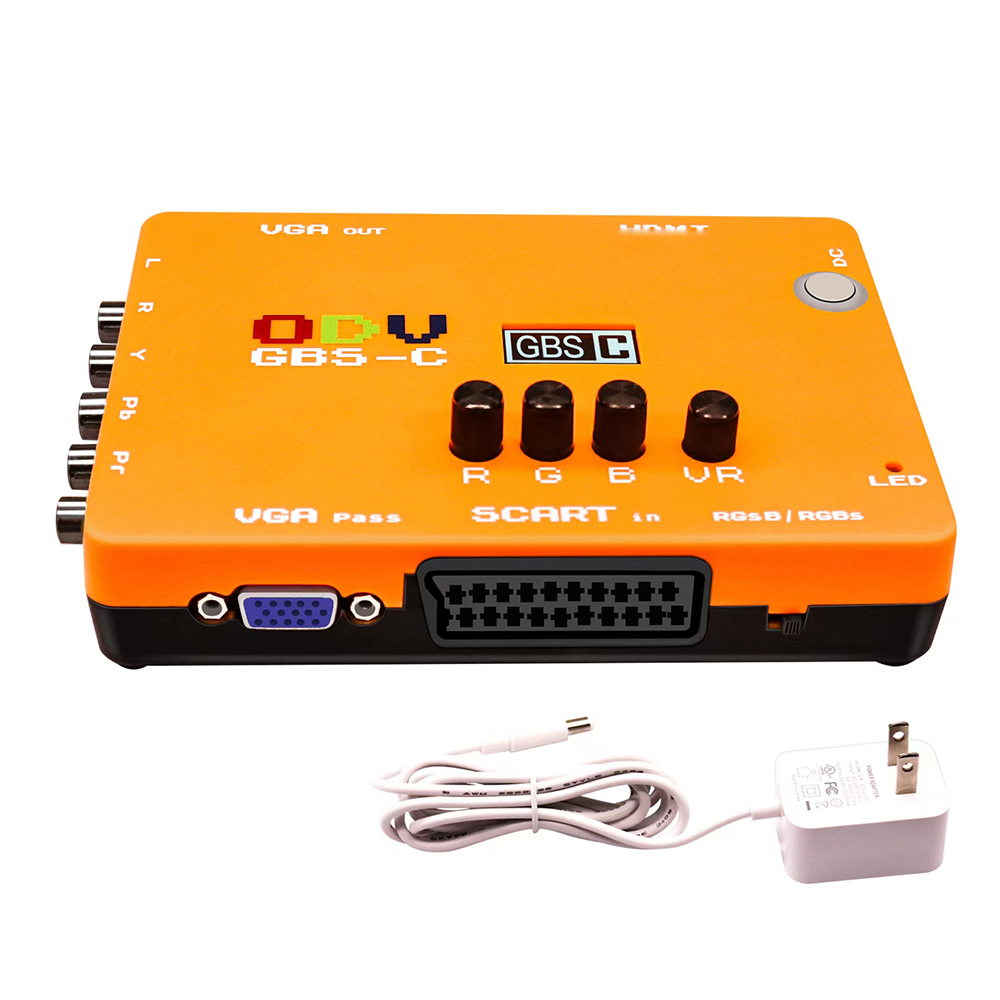 ODV-GBS-C Component/VGA/Scart  – Retro Gaming Box Bewertung und Preis
