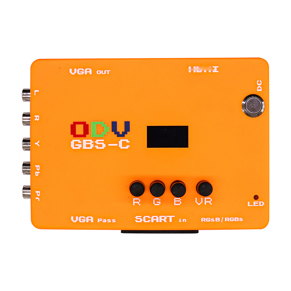 ODV-GBS-C Component/VGA/Scart  – Retro Gaming Box Bewertung und Preis
