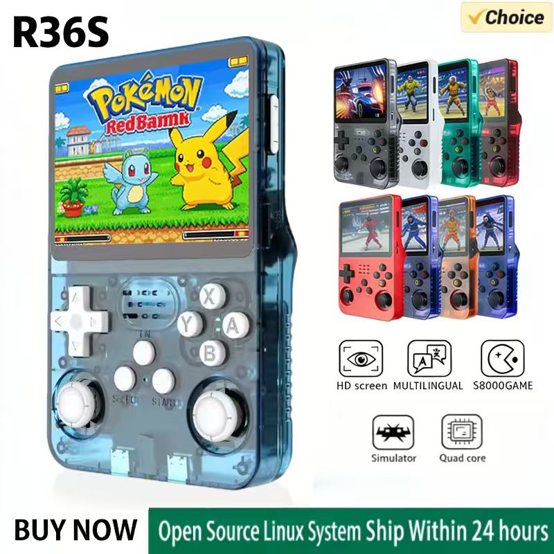 R36S Handheld Game Console ARK – Retro Gaming Images Bewertung und Preis