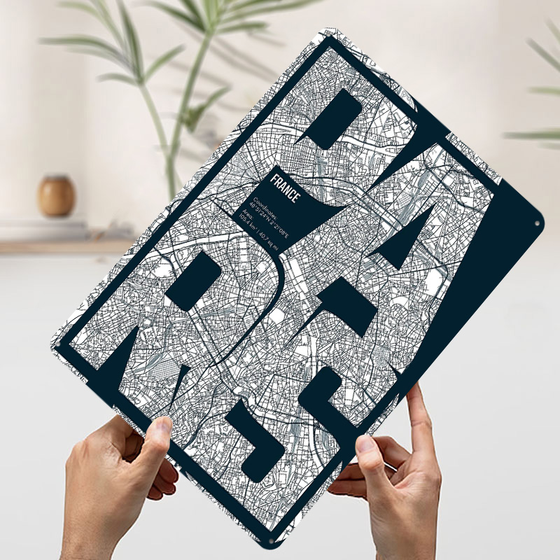 Paris France Map Typography Pr – Retro Gaming France Bewertung und Preis