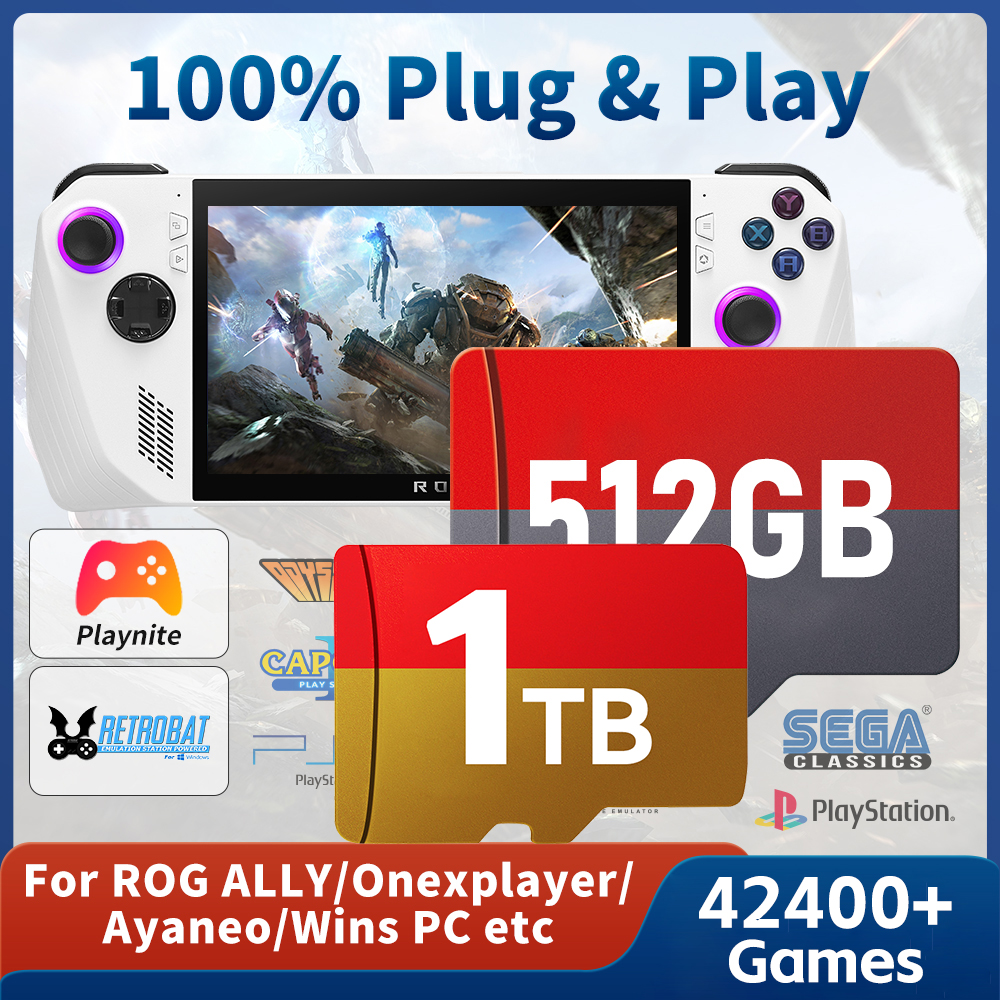 Game TF Card for ROG ALLY/Rog  – Retro Gaming Play Zone Bewertung und Preis