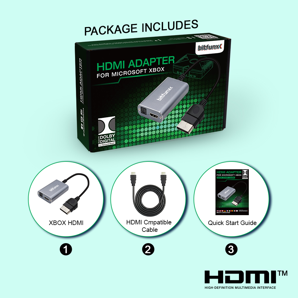 Bitfunx HDMI™ Adapter for XBOX – Retro Gaming Play Zone Bewertung und Preis