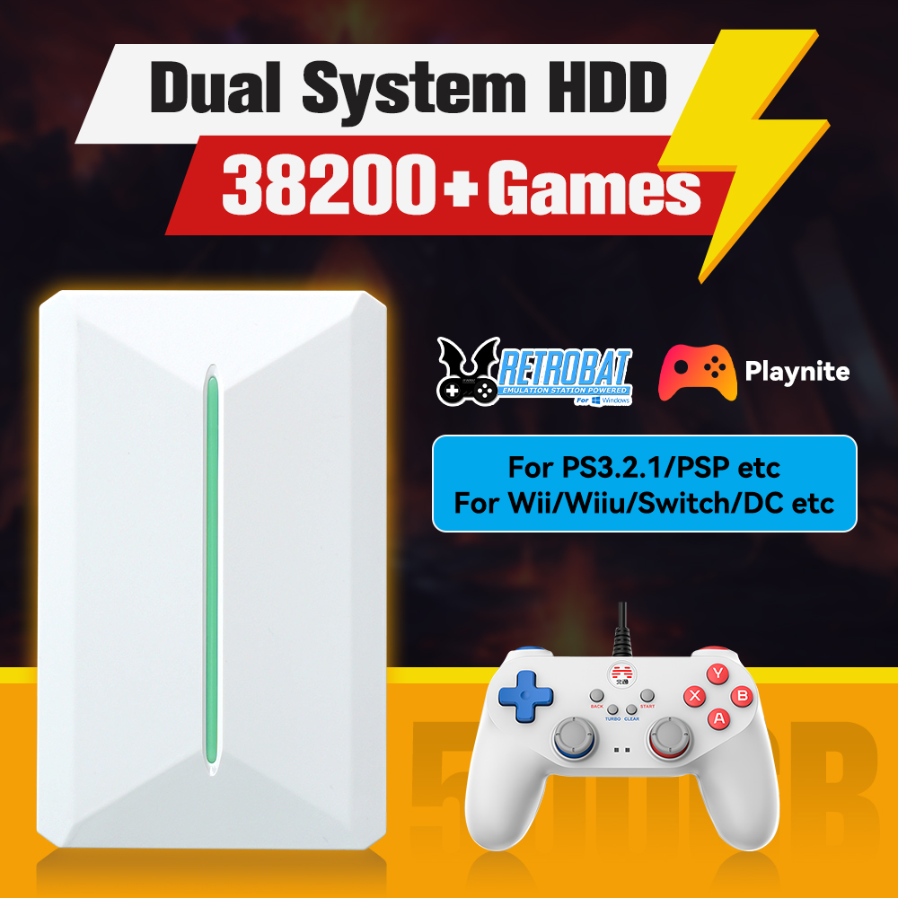 Retrobat＆Playnite System HDD R – Retro Gaming Play Zone Bewertung und Preis