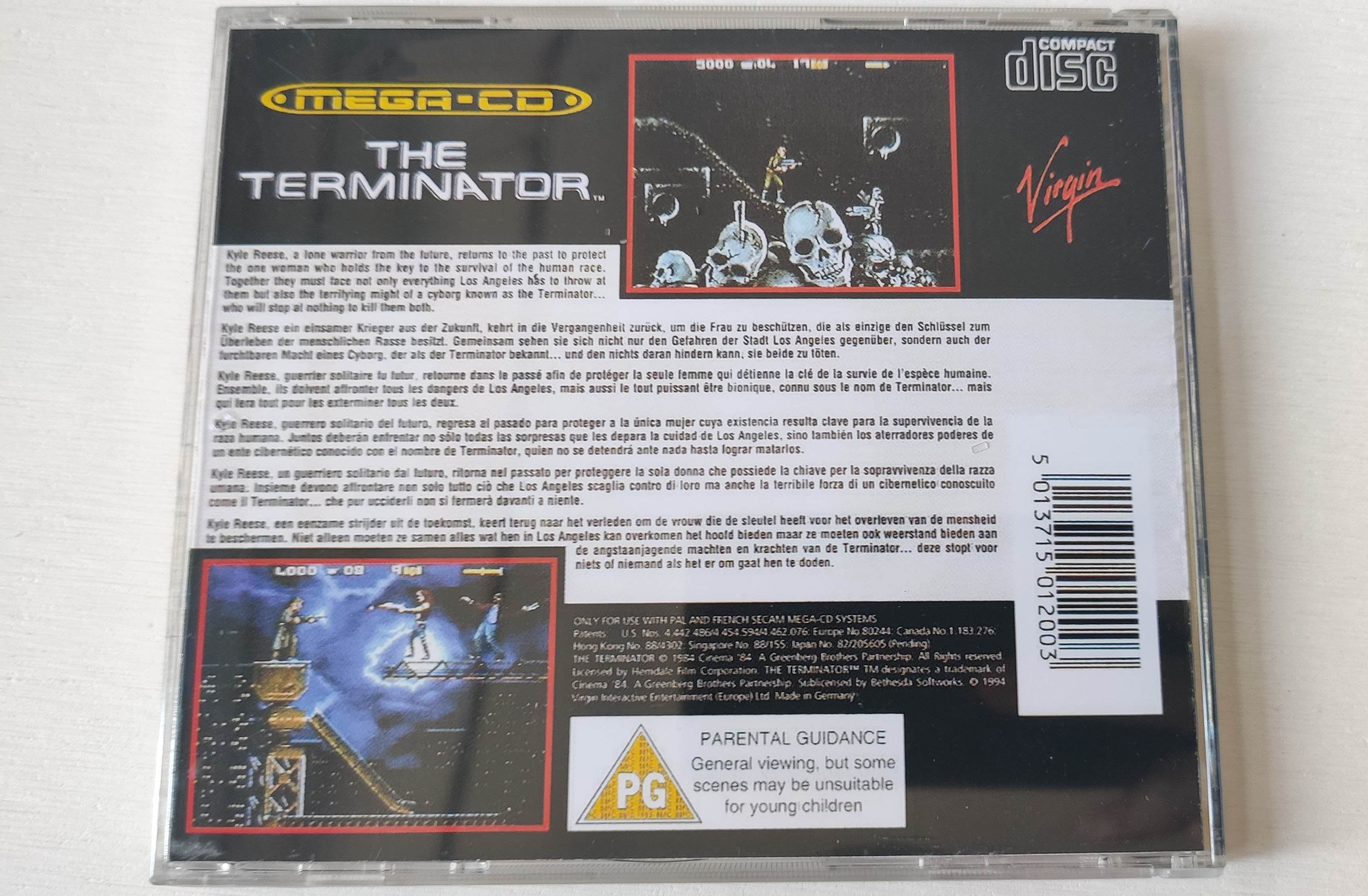 Mega CD Copy Disc Game Termina – Retro Gaming Play Zone Bewertung und Preis
