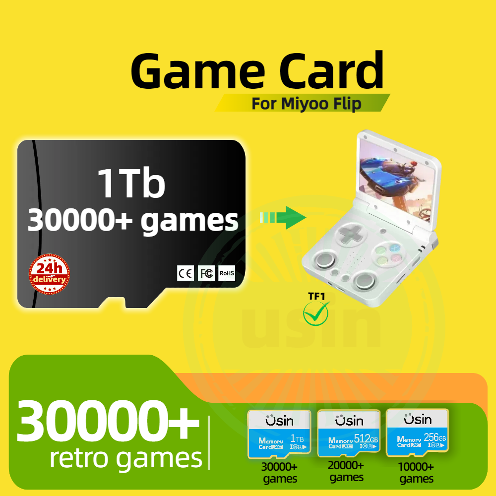 Game Card For Miyoo Flip 30000 – Retro Gaming Portable Bewertung und Preis