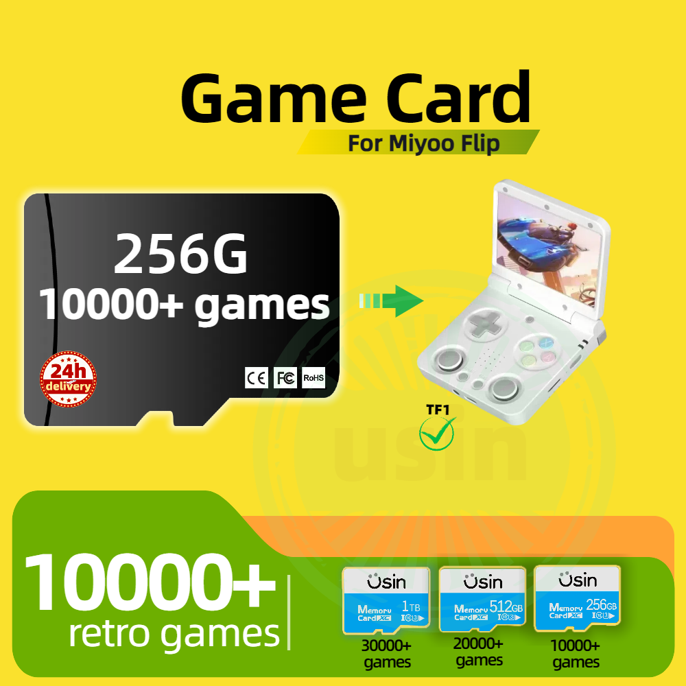Game Card For Miyoo Flip 30000 – Retro Gaming Portable Bewertung und Preis