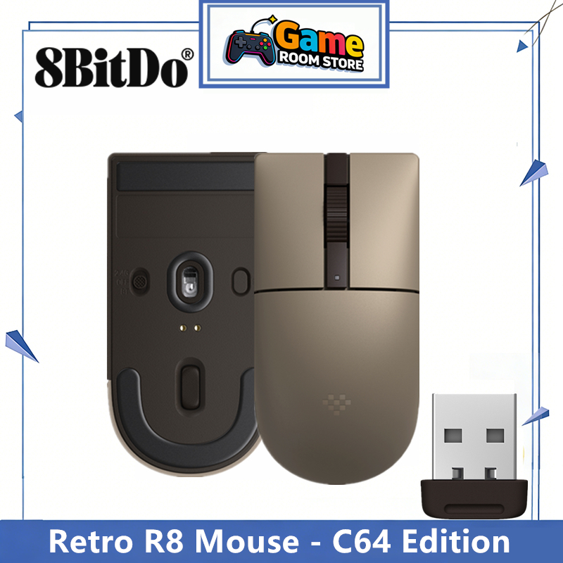8BitDo Retro R8 Mouse - C64 Ed – Mouse Gaming Retro Bewertung und Preis