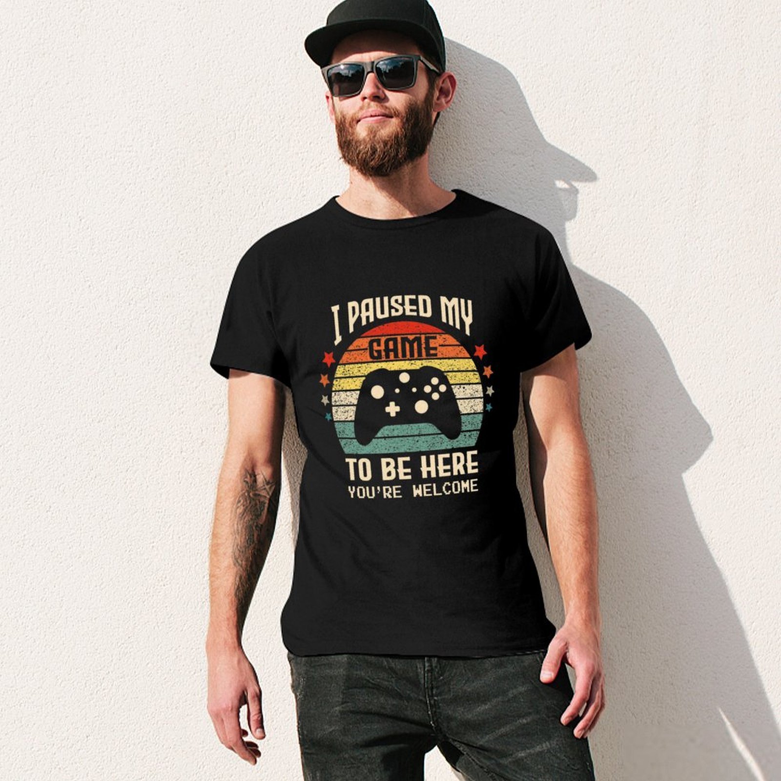 I Paused My Game to Be Here Ga – Retro Gaming Gifts For Men Bewertung und Preis