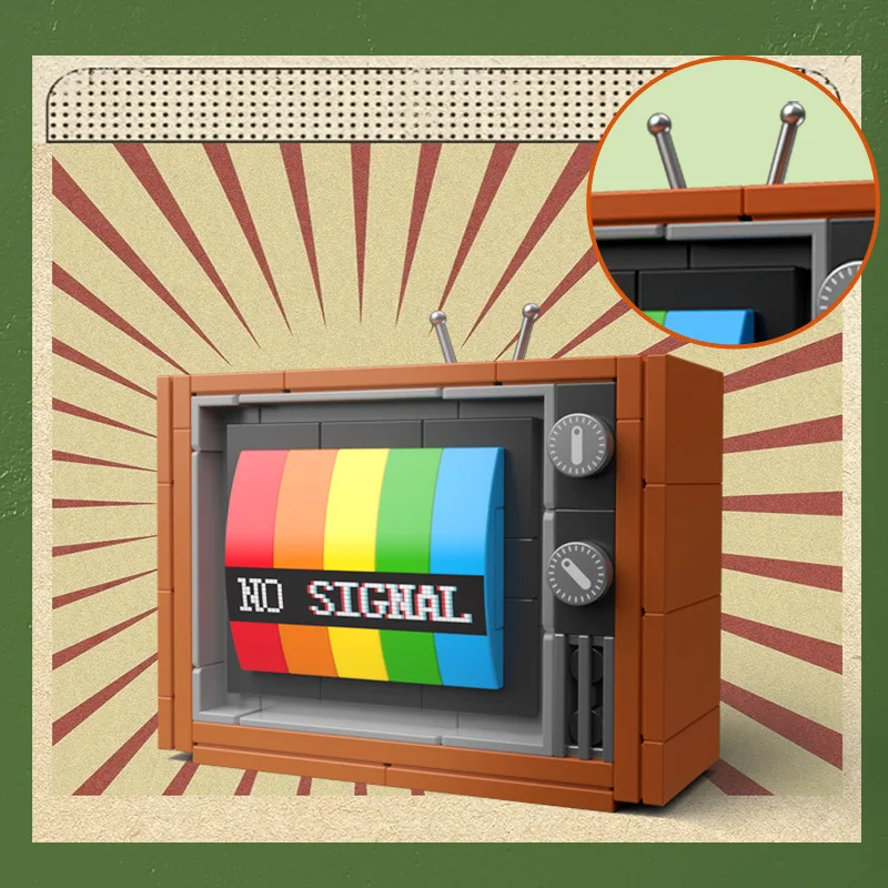 Retro DIY Building Blocks TV R – Retro Gaming Box Bewertung und Preis