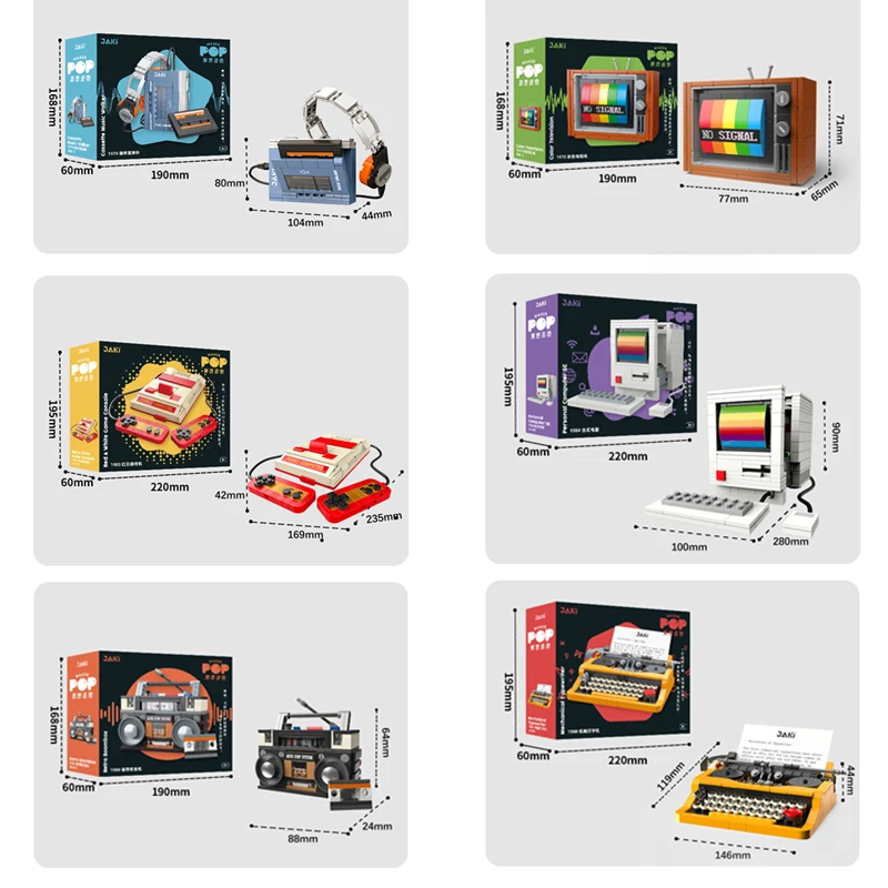 Retro DIY Building Blocks TV R – Retro Gaming Box Bewertung und Preis