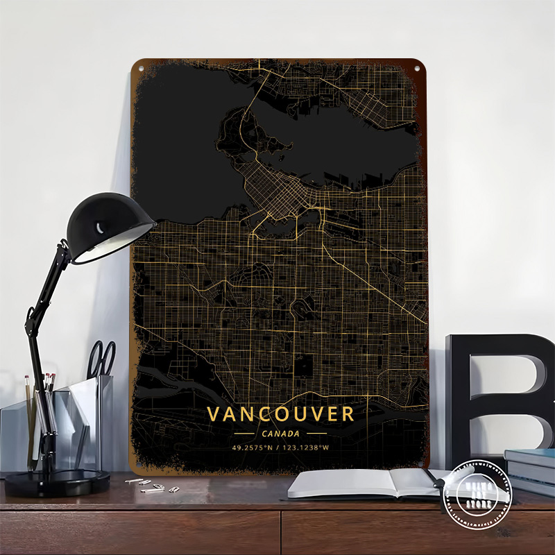 Vancouver Canada Tinplate Post – Retro Gaming Vancouver Bewertung und Preis