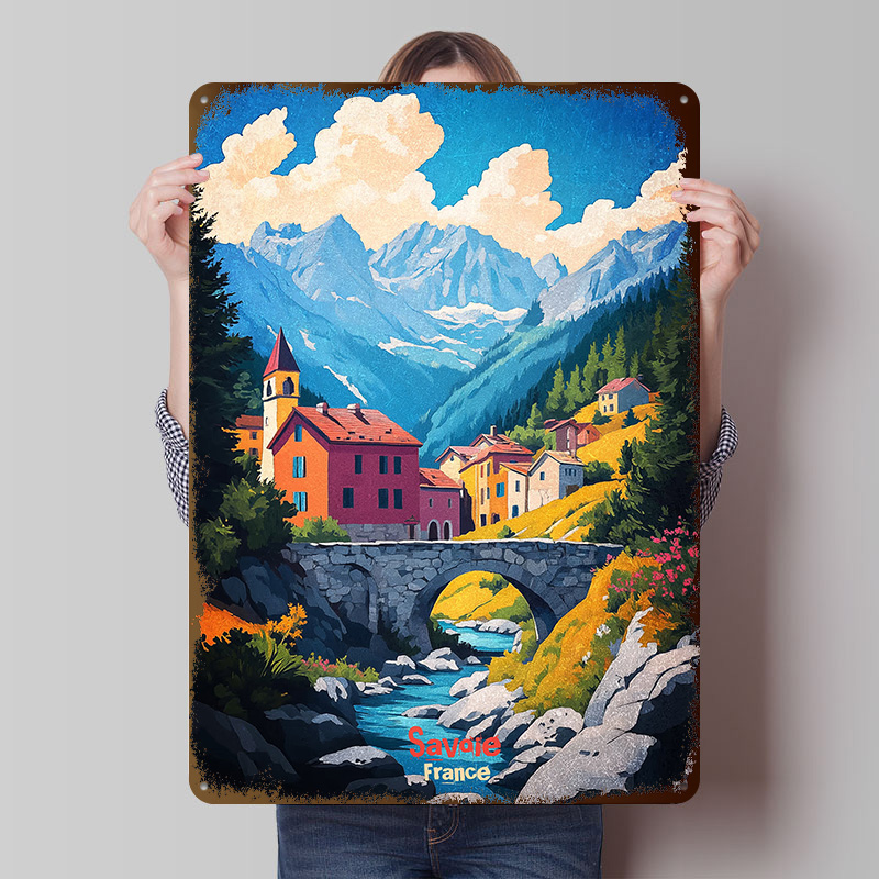 Savoie France Art Tinplate Pos – Retro Gaming France Bewertung und Preis