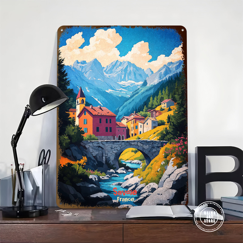 Savoie France Art Tinplate Pos – Retro Gaming France Bewertung und Preis