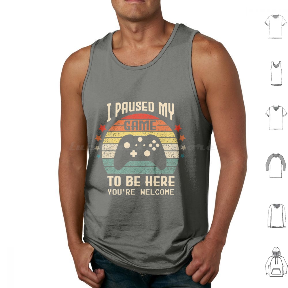 I Paused My Game To Be Here Ga – Retro Gaming Gifts For Men Bewertung und Preis