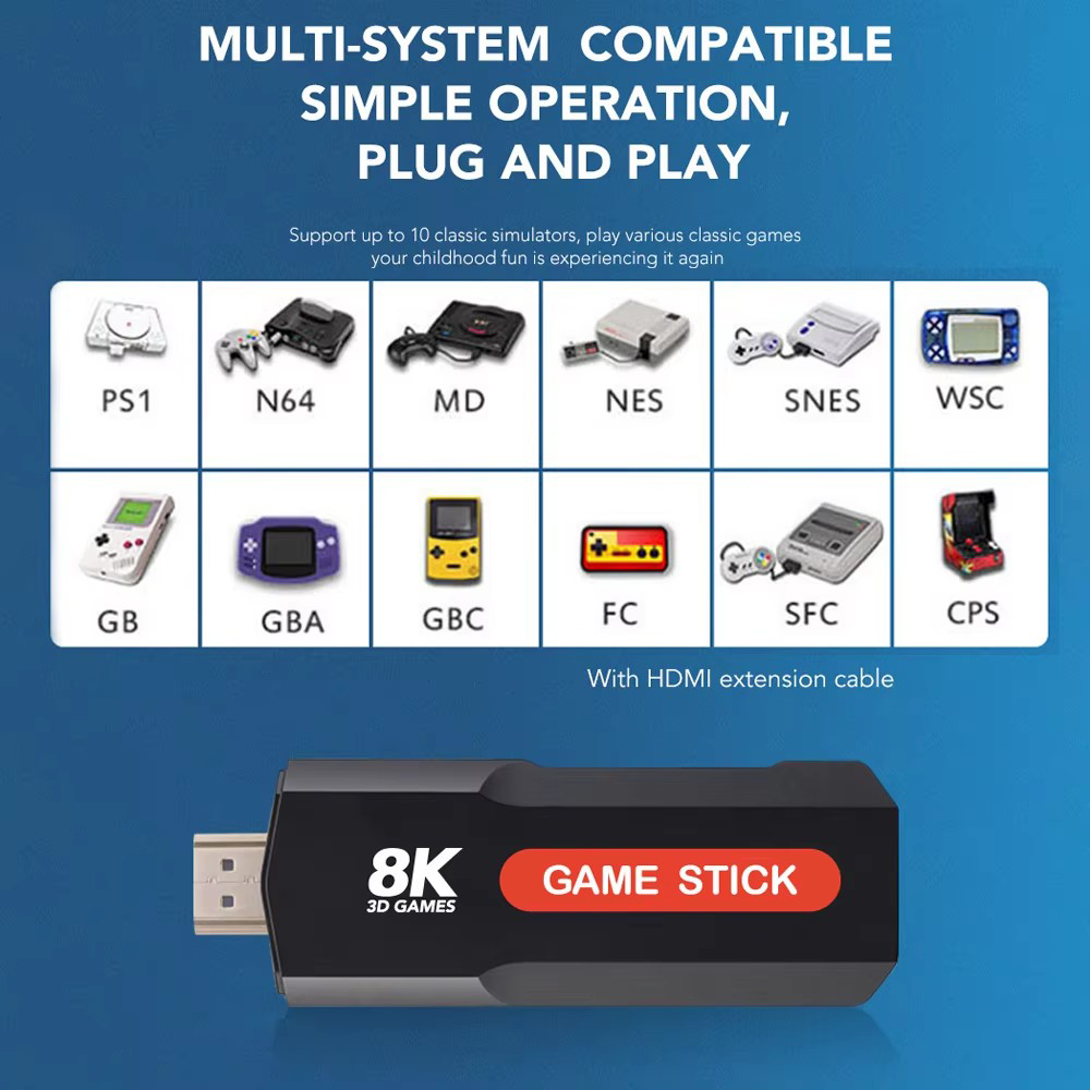 X2 Game Stick HD 4K 8K 3D Cons – Retro Gaming Play Zone Bewertung und Preis