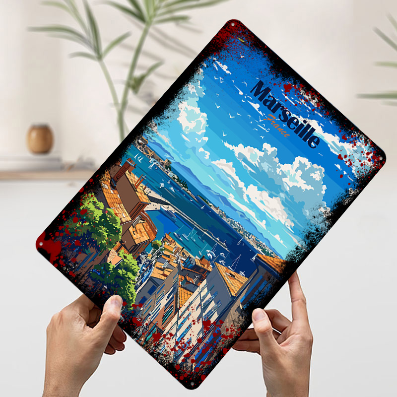 Marseille France Travel Tinpla – Retro Gaming France Bewertung und Preis