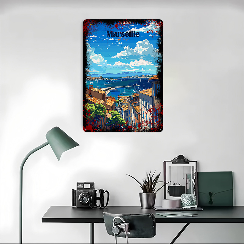Marseille France Travel Tinpla – Retro Gaming France Bewertung und Preis