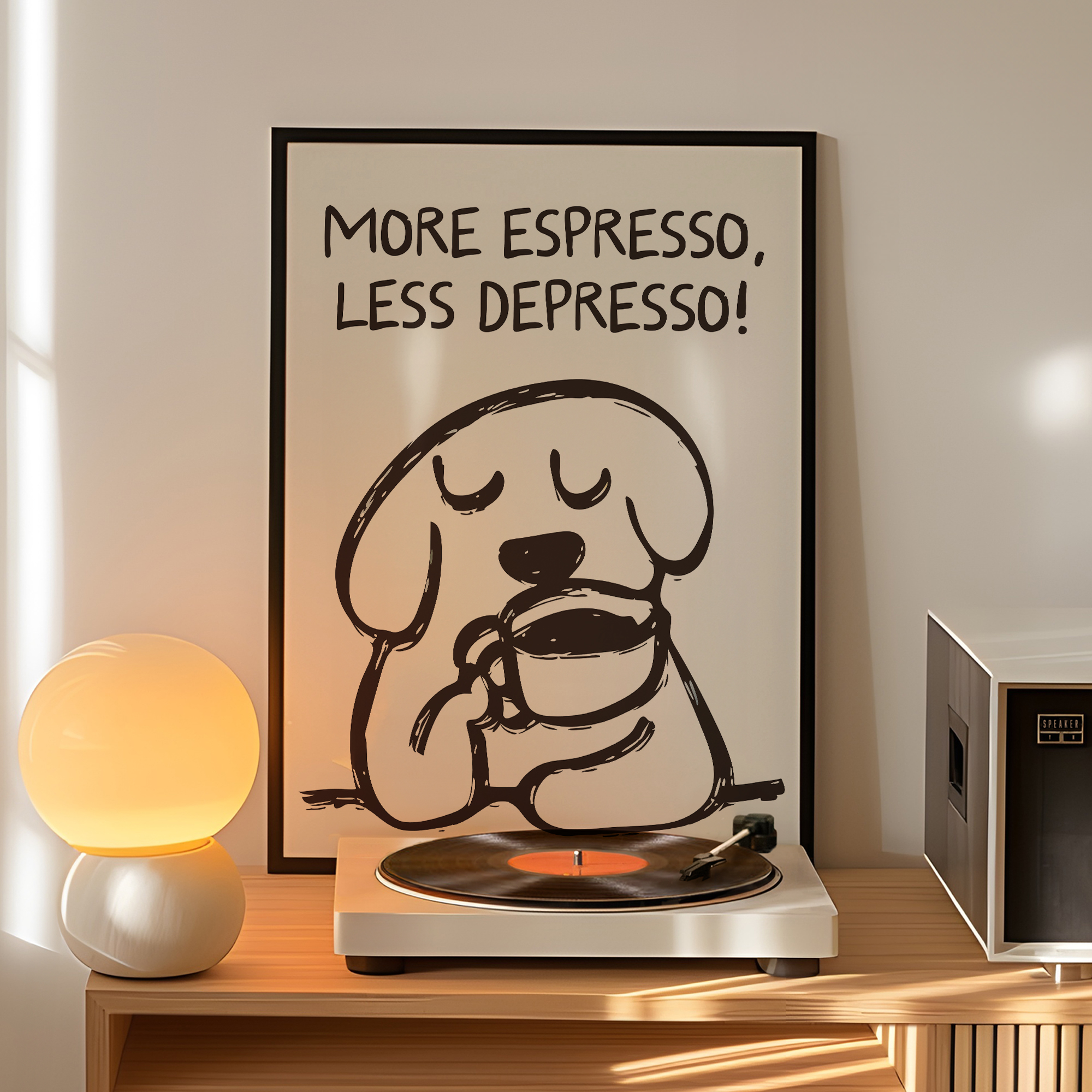 Retro More Espresso Less Depre – Retro Gaming Pictures Bewertung und Preis