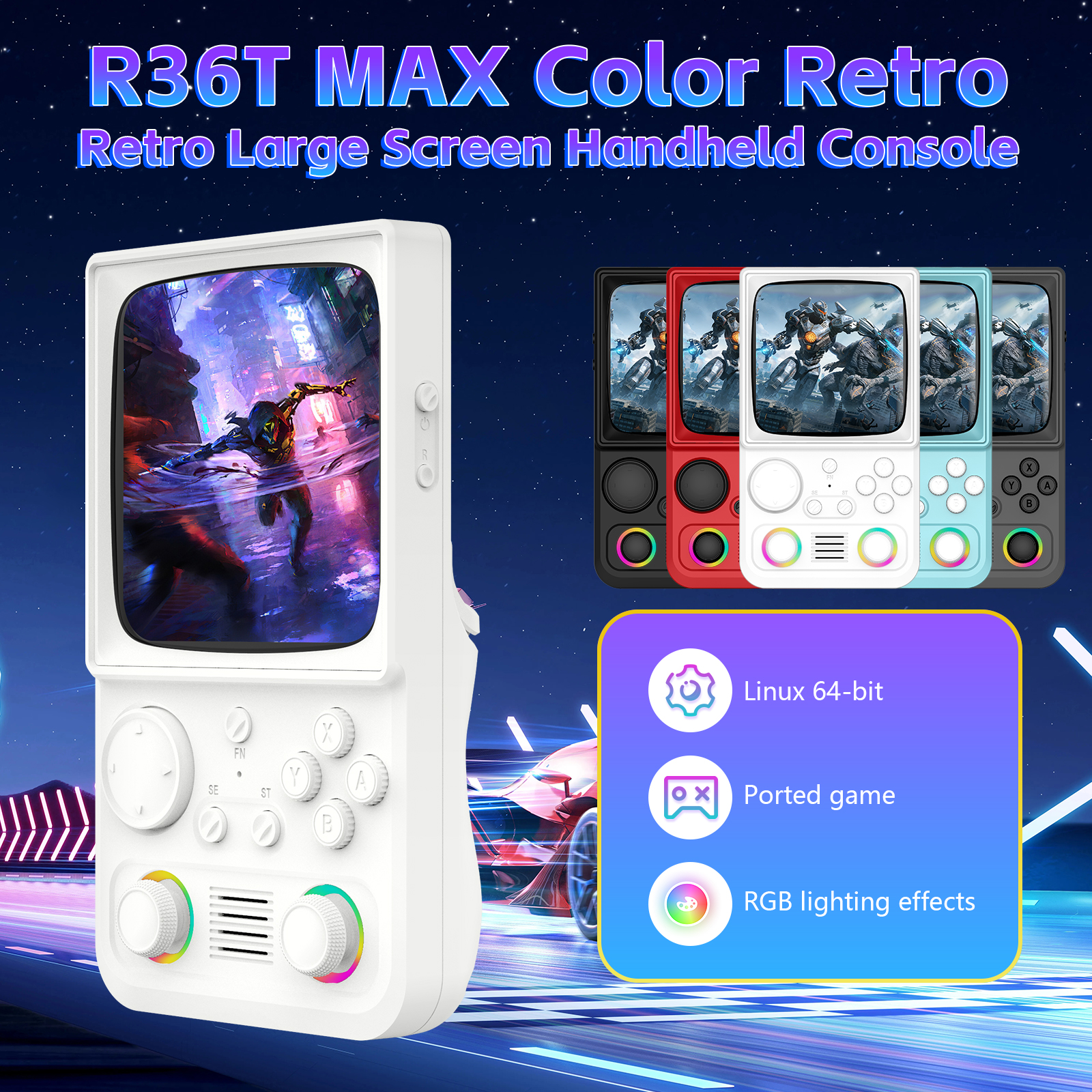 R36T MAX Retro Handheld Game C – Retro Gaming Images Bewertung und Preis