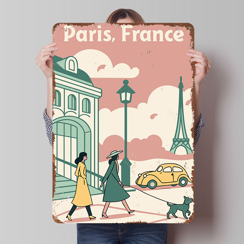 Paris France Travel Printed Po – Retro Gaming France Bewertung und Preis