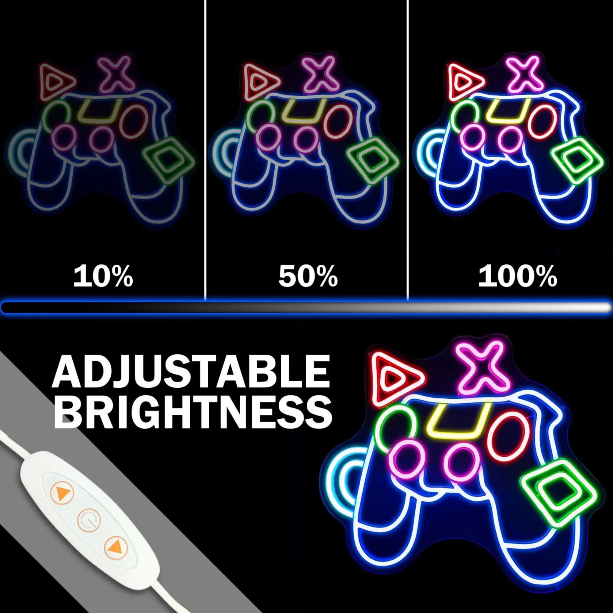 Game Controller LED Neon Light – Retro Gaming Gifts For Men Bewertung und Preis
